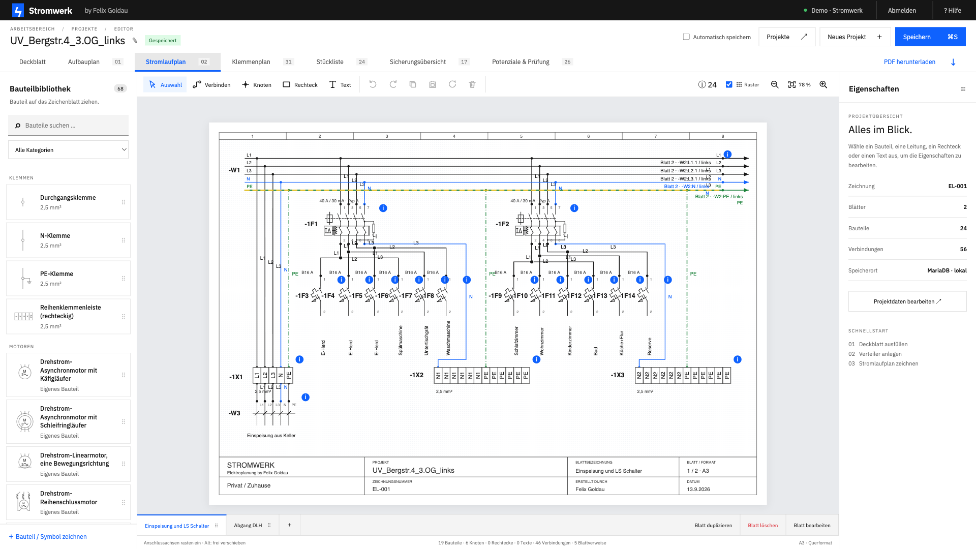 Vorschaubild zum Beitrag Stromwerk – Elektroplanung direkt im Browser